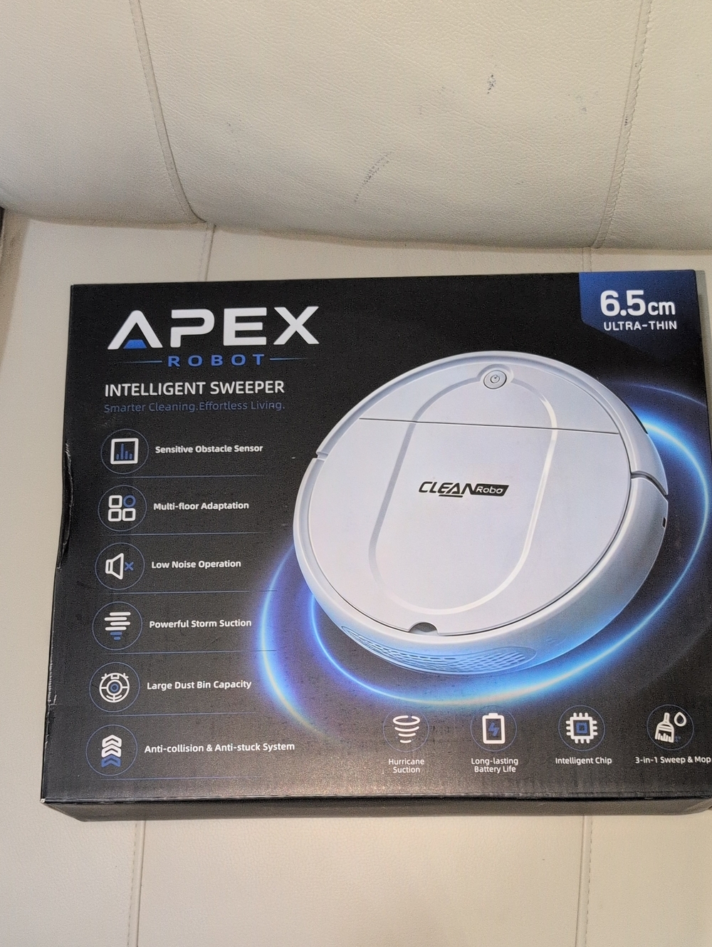 Apex 6.5 Cm Ultta Thin Intelligent Sweeper New In Box